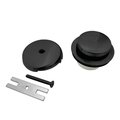 Furnorama Easy Touch Toe-Tap Tub Drain Kit; Matte Black - 2.56 x 3.13 x 3.13 in. FU784601